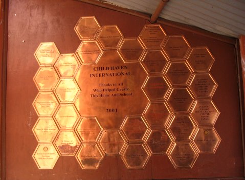Wall of Honour plaques